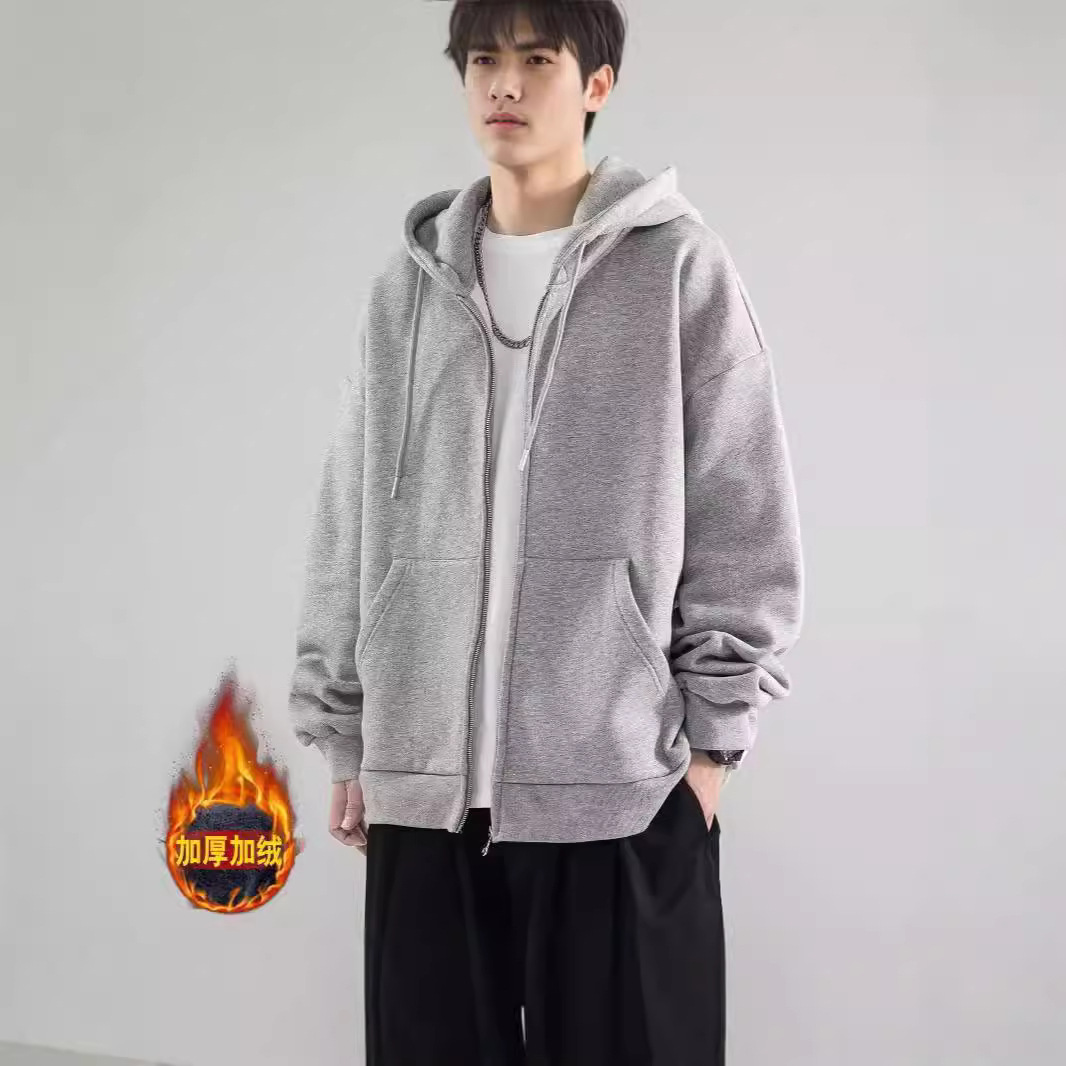 连帽开衫男装