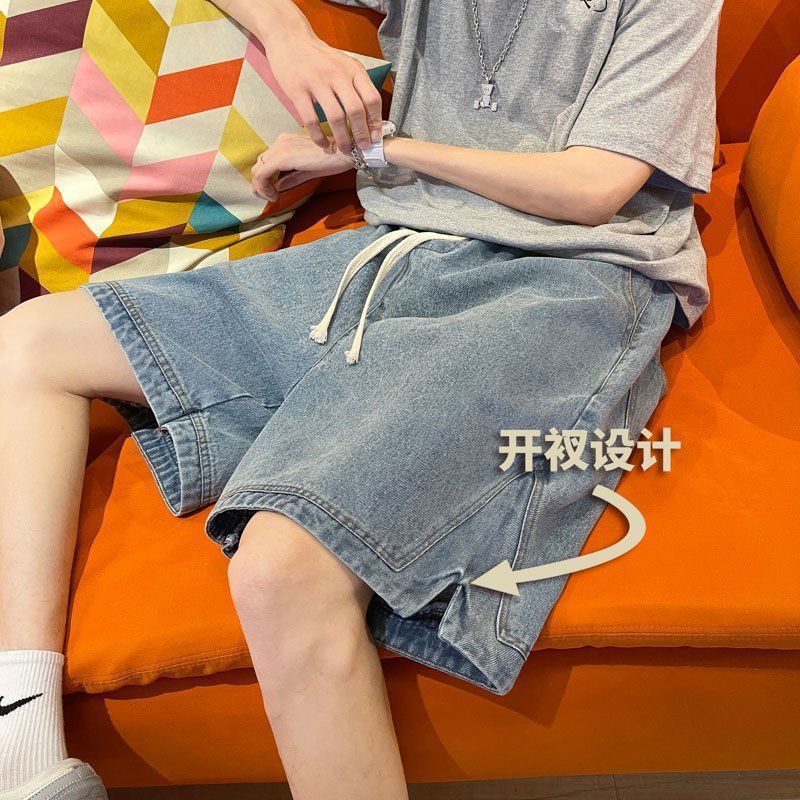 牛仔短裤男式